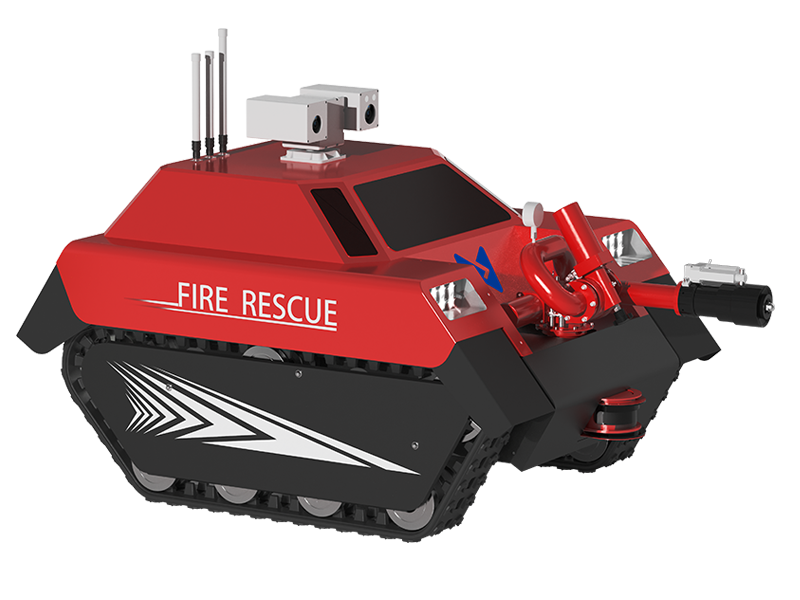 履带式巡灭一体机器人 1